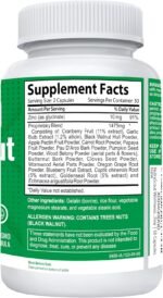 Wormwood Black Walnut and Clove Detox Cleanse for Humans | Gut, Colon & Bowel Guard with Pumpkin Seed & Papaya | Lab Tested, Easy to Swallow & Non-GMO | 60 Capsules - Image 4