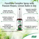 A.Vogel Passiflora Complex Spray | Passiflora Supports Relaxation | Extracts of Passion Flower, Lemon Balm & Zinc, which Protects Cells from Oxidative Stress | 20ml - Image 3