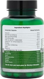 NaturesPlus Bio Advanced Stress Support – Lemon Balm, Ashwagandha, Rhodiola, Holy Basil, L Theanine, B Complex, Magnesium – Gluten Free, Vegan - 60 Capsules - Image 3