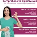 Ved Digestive Enzymes, Comprehensive Food Intolerance Complex, Targets Multiple Intolerances Including Gluten, Lactose & Casein, 90 Vegan Capsules(45 Days Supply) - Image 4