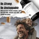 Testosterone Support Supplement for Men – Natural Energy & Vitality Formula with Ashwagandha, Shilajit, Zinc & Vitamin D – Helps Maintain Normal Testosterone Levels – 1 Month Supply - Image 4