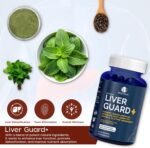 Biovitalia Liver Guard+ Capsules Liver Detox Supplement for Liver Health & Antioxidant Support Helps Against Fatty Liver - Liver Support Supplement Capsules - 60 Vegan Capsules - Image 5