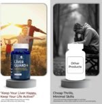 Biovitalia Liver Guard+ Capsules Liver Detox Supplement for Liver Health & Antioxidant Support Helps Against Fatty Liver - Liver Support Supplement Capsules - 60 Vegan Capsules - Image 6