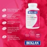 Bioglan Collagen Tablets | 2500mg | Hydrolysed Marine Collagen |Hyaluronic Acid | Resveratrol | Biotin | Selenium & Vitamin C | 90 Tablets - Image 4