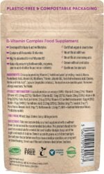 B-Vitamin Complex – Together Health – Whole Food Nutrients - 8 Essential B Vitamins - Vitamin C – Vegan Friendly – Made in The UK – 30 Vegecaps - Image 3