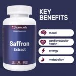 Saffron Extract 88.5mg – Mood, Eye & Appetite Support – 60 Capsules | Natural Saffron Supplement from Crocus Sativus L. | Non-GMO, Vegan-Friendly - Image 3