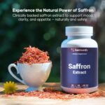 Saffron Extract 88.5mg – Mood, Eye & Appetite Support – 60 Capsules | Natural Saffron Supplement from Crocus Sativus L. | Non-GMO, Vegan-Friendly - Image 4
