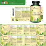 Vegavero Berberine HCL 1000 mg | 50:1 Barberry Extract 97% Berberin | with Black Garlic Extract, Chromium and Piperine | NO Additives, Lab-Tested | Blood Sugar Levels Supplement | Vegan - Image 6