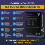 Blue 30 Stamina & Energy Tablets – Fast-Acting Tribulus Terrestris Herbal Supplements for Enhanced Performance & Stamina – Pills for Men UK – Korean Ginseng – Supplement for Men - Image 6