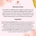 D-Mannose 1000mg Capsules with 36:1 Cranberry Extract | High Strength UTI Support & Bladder Supplement for Women & Men | Natural Urinary Tract Health | Vegan, UK Made, 90 Capsules (1.5 Month Supply) - Image 4