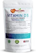 Vitamin D3 4000 IU, Pack of 400 Vitamin D Tablets (1+ Year Supply), Healthy Teeth & Bones, Supports Immune System, High Strength Vitamin D Supplement for Men & Women, UK-Made - Image 3