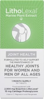 Joint Health 60 Tablets (1 Month Supply) Food Supplement with Plant-Based Calcium, Magnesium, Vitamins d and c and Manganese - Image 3