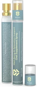 Wellbeing & Relaxation Oral Supplement Spray 14ml – Fast-Absorbing B Vitamins & Magnesium, Menopause, Energy & Mood – Vegan, Non-GMO, No Additives, Peppermint Flavour - 30-Day Supply - Image 8