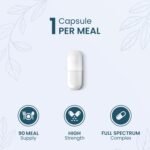 Award Winning 10-in-1 Digestive Enzyme Supplements | Made in The UK | Probiotics & Peppermint Oil for Gut Health, Bloating Relief and Belly Reduction | One Vegan Capsule per Meal | 90 Capsules - Image 4