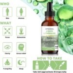 LIPOSOMAL Liquid L-Theanine Drops for Stress Relief, Relaxation, Focus Without Drowsiness with MAX Absorption, 350mg per Serving - Image 3