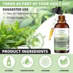 LIPOSOMAL Liquid L-Theanine Drops for Stress Relief, Relaxation, Focus Without Drowsiness with MAX Absorption, 350mg per Serving - Image 6