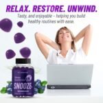 Sleep Gummies 60 Natural | 30 Day Supply | Berry Flavoured | Vegan Sleep Supplement (1 Month Supply) - Image 6
