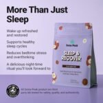 Ashwagandha Cacao Drink - Ashwagandha, Reishi, Multi-Mushroom & Chamomile Nootropic Sleep Blend, Supports Sleep Cycles, Reduces Stress - for Relaxation, Vegan, Sugar-Free, 60 Servings - Image 3