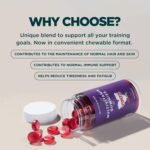 MyProtein Vimto Flavored Multivitamin Gummies - 60 Count, Daily Supplement, Essential Nutrients, Immune Support, and Energy Boost, Vitamin C, D, B6 and Natural Juice Concentration - Image 3