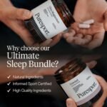 Puresport Ultimate Sleep Bundle | 1 x Ultra Magnesium (90 Capsules) & 1 x Unwind Nootropic (60 Capsules) | Improved Sleep Quality | Reduced Stress | Optimised Cognitive Performance | Supports Recovery - Image 3