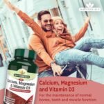 Natures Aid Calcium Magnesium & Vitamin D3 - Supports Bones Teeth Muscle Function & Immunity Supplement - High Potency Calcium Absorption and Immune Health - Vegan, Non-GMO, Gluten-Free - 90 Tablets - Image 3