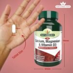 Natures Aid Calcium Magnesium & Vitamin D3 - Supports Bones Teeth Muscle Function & Immunity Supplement - High Potency Calcium Absorption and Immune Health - Vegan, Non-GMO, Gluten-Free - 90 Tablets - Image 4