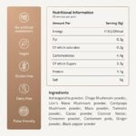 SoulBrew Rise Mushroom Coffee Alternative - with Lion's Mane, Cordyceps, Chaga, Maca, Ashwagandha & Cacao – Gut Friendly Nootropic Superfood for Energy & Focus - Vegan - 30 Servings - Image 5