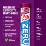 HIGH5 ZERO Electrolyte Tablet - Hydration Tablets Enhanced with Vitamin C - 0 Calories & Sugar Free - Boost Hydration, Performance & Wellness - Blackcurrant, 20 Tablets (20x, Pack of 1) - Image 3