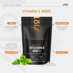 Organic Vitamin E 400IU – Plant Based from Sunflower Seed Oil & Cassava Root – 60 Vegan Capsules – Resealable and Recyclable Pouch by Alpha01 - Image 3