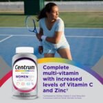 Centrum Silver Women's Multivitamin for Women 50 Plus, Multivitamin/Multimineral Supplement with Vitamin D3, B Vitamins, Non-GMO Ingredients, Supports Memory and Cognition in Older Adults - 200 Ct - Image 3