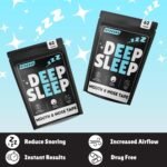 Deep Sleep Mouth Tape & Nasal Strips 62 Pack | Mouth Tape for Sleeping & Snoring | Beard Friendly, Skin Safe Sleep Tape | Anti-Snoring Nose Strips for Better Breathing & Restful Sleep - Image 5
