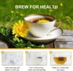 iMATCHME Organic Dandelion Tea, Dandelion Leaf & Root Tea, Herbal Tea, Digestion and Immune Support, Caffeine Free, 40 Bags/80g - Image 4