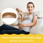 Labour/Birthing Comb,Wooden Birth Comb,Natural Pain Relief, Splinter Free Pear Wood, Acupressure, Can Be Used With Anxiety Or Other Pain,Stress Situations - Image 3