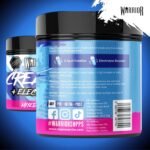 Warrior Creatine Monohydrate Powder + Electrolytes Powder 360g (80 Servings) – Performance, Hydration, Pre & Post Workout for Men & Women – Micronized Creatine + Electrolyte Supplement, Mixed Berry - Image 3