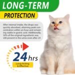 Cat Immune Support Drops – Herbal Liquid Supplement with Echinacea, Honeysuckle & Apple Cider Vinegar | Helps Maintain Normal Immune Function, Skin & Coat Health, and Digestive Comfort | 60ml - Image 5