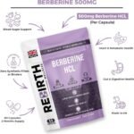 Berberine HCL Extract - 60 Capsules 500mg High Strength - Berberine Supplement - No Synthetic Fillers or Binders - Vegan Friendly - Gut Health - Blood Sugar Support - Made in UK - Image 3