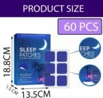 60 Patches Sleep Patches for Adults, Lavender Sleep Patches, Sleep Aid Insomnia, Melatonin Patches, Sleep Support Patch for Men and Women, Extra Strength Better All Natural Cruelty Free Sleep - Image 3