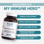 Immune System Support -14-in-1 Immune 'Booster' - Vitamin C, B, Zinc, Selenium + Organic Mushrooms, Turmeric, Black Pepper & Acerola - Formulated by an Award-Winning Nutritionist - 60 Capsules - Image 6
