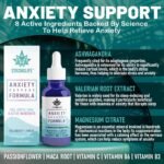 Stronglife Anxiety Relief for Adults | Natural Stress & Calm Support Drops with Ashwagandha & Valerian Root | Herbal Relaxation Supplement for Sleep & Focus | 30ml Dropper - Image 3