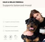 Rusko's® Dog Calming Supplement Chews | Stress, Barking & Anxiety Relief for Dogs | With Ashwagandha Root, Valerian Root & L-Tryptophan | 120 Cold-Pressed Soft Chews - Image 3