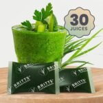 Organic Fresh Wheatgrass Shots | High Nutritional Content - Raw Wheatgrass Juice | Energy | Immune System | Performance | Digestion | Healthy Hair & Skin | 30 Shots Frozen | Britt's Superfoods - Image 3