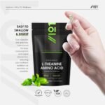 Organic L-Theanine 200mg from Green Tea Extract - 60 Vegan Capsules (2 Months Supply) - High Strength Theanine Amino Acid Supplement - by Alpha01 - Image 4
