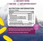 Omega 3 Supplement for Women | Fish Oil with Evening Primrose | Hormone Balance, Skin & Wellness Support | 600MG Omega3 + 800MG Evening Primrose | Fish Oil Omega 3 Supplements for Women | 120 Ct. - Image 6