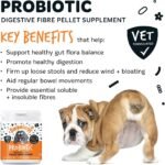 Bugalugs Dog Fibre Supplement Pellets with probiotics for dogs, kaolin & Psyllium Husk fibre pro supports gut health & promotes digestion 500g - Image 3