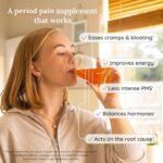 Monthlies Period Pain & PMS Relief Supplement Bundle – UK-Made Tropical Flavour, Hormonal Balance & Mood Support for Women with Ginger, Lemon Balm, Flaxseed, Magnesium – 30 Servings – Vegan (Powder) - Image 4