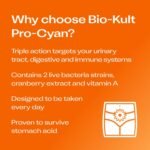 Bio-Kult Pro-Cyan | 2 Strains + Cranberry Extract & Vitamin A | Urinary Tract & Immune Support | 45 Capsules - Image 3