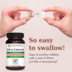 Pure Nutrition Ultra Calcium Citrate Malate | 1000mg Highly absorbable Calcium Supplement with Citrate Malate, Vitamin D3, Zinc and Magnesium | Non-GMO | Gluten-Free | 90 Veg Tabs - Image 3