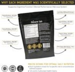 Lions Mane Capsules 3200mg (90 Servings) 7 in 1 Complex for Brain & Immune with Lion's Mane Mushroom Extract, B Complex B1, B5, B12, Vitamin C, D3 & 95% Piperine – 1 Capsule a Day Vegan High Strength - Image 4