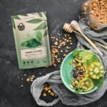 Organic Super Greens Powder - 100g - Blend of Spirulina, Chlorella, Wheatgrass & Barley Grass - Rich in Vitamin A, B12 & Iron - Image 3