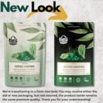 Organic Super Greens Powder - 100g - Blend of Spirulina, Chlorella, Wheatgrass & Barley Grass - Rich in Vitamin A, B12 & Iron - Image 6